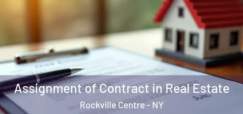 Assignment of Contract in Real Estate Rockville Centre - NY